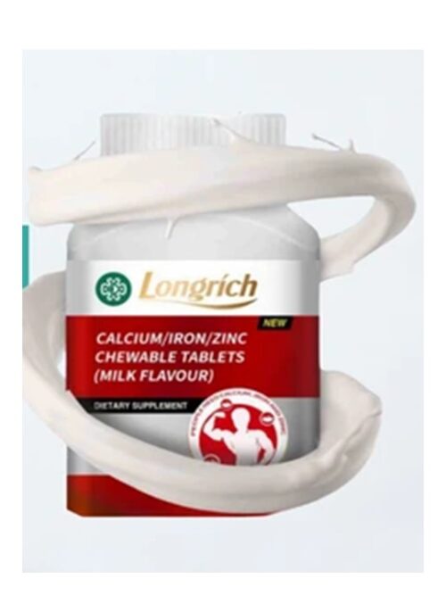 Longrich Calcium, Iron & Zinc Chewable Tablets