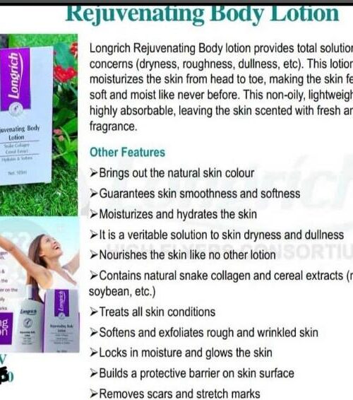 Longrich Rejuvenating Body Lotion